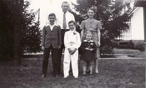 10 labeled Howards First Holy Communion April 1 1945 Picture 8