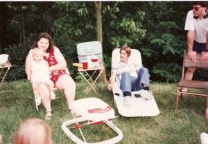 1988 Fathers Day and Roys 54th Birthday At Marys House Marilyn Andrea Ron Rick Picture 10