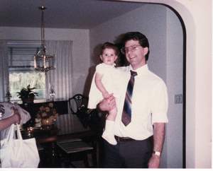 Christmas at Maryanns 1986 Rick and baby Picture 47
