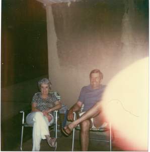 Hilda and Roy labeled Mothers Day at Roy and Sandys 1984 Picture 87
