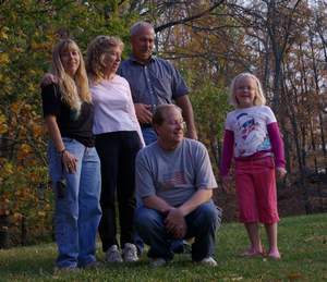 09.Preparing for a portrait Mary Ann Tim Tom and Paige Picture 9