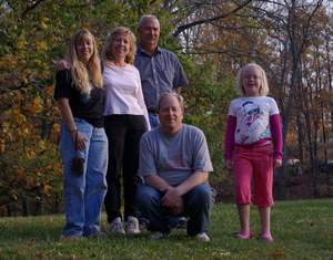 10.Mary Ann Tim Tom and Paige at Kathy's Lake Picture 10