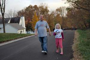 14.Tom and Paige coming back to Kathy's After Seeing the Lake Picture 14