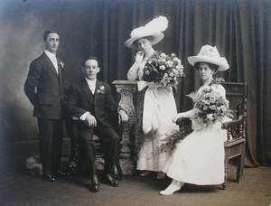 Charles and Carrie Witterstaetter Wedding Fred and Tillie Klein Witnesses Picture 23