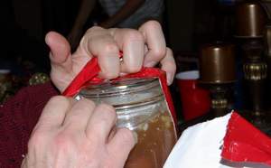 32 Bill opens deer meat Picture 32