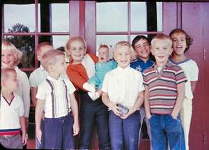 Ann Ron Bill Rick Micky Baby Carol Patty Archery Friend Ray Archery Friend Picture 20