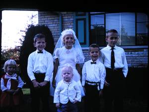 Anns First Communion Mar Rick Ann Tom Ron Bill Picture 30