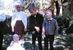 Bills First Communion Ann Baby Mary Rick Ron Picture 123