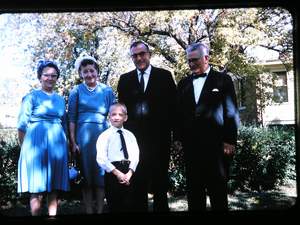 Bills First Communion Hilda Helen Bill Henry Earl Picture 125
