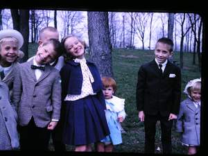 Easter at Rapid Run Park Ann Rick Ray Patty Carol Bill Mary Picture 253