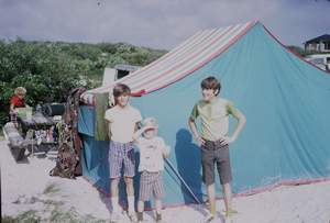 Florida Trip Camping in NC Sand with Circus Tent Rick Tom and Bill Picture 266