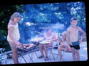 Grilling out Mickey and Patty Lindeman Ann and Rick Picture 290