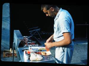 Howard Grilling Out Picture 329