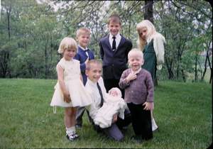 Mary Bill baby Kathy Tom Ron Rick Ann Picture 386