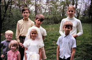 Marys First Communion Tom Kathy Bill Rick Mary Ann Ron Picture 401