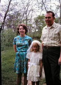 Marys First Communion with Joan and Stan Miller Picture 403