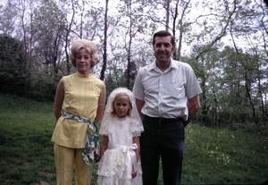 Marys First Communion with Sandy and Roy Picture 404