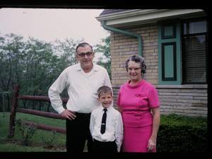 Ricks First Communion 3 with Henry and Hilda Picture 471