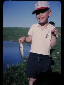 Ron with fish Picture 501