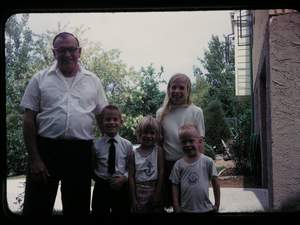 Rons First Communion Henry Ron Mary Ann Tom Picture 507