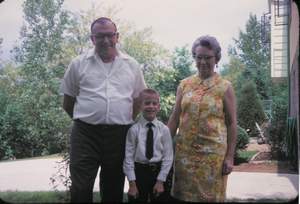 Rons First Communion with Henry and Hilda Picture 508