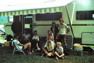 camping group photo including Kathy Sandy Mary and Tom 2 Picture 165