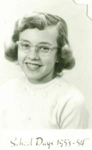 079 labeled Joan 1953 1954 Picture 79