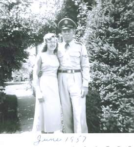 139 Joan and Stan labeled June1957 Picture 139
